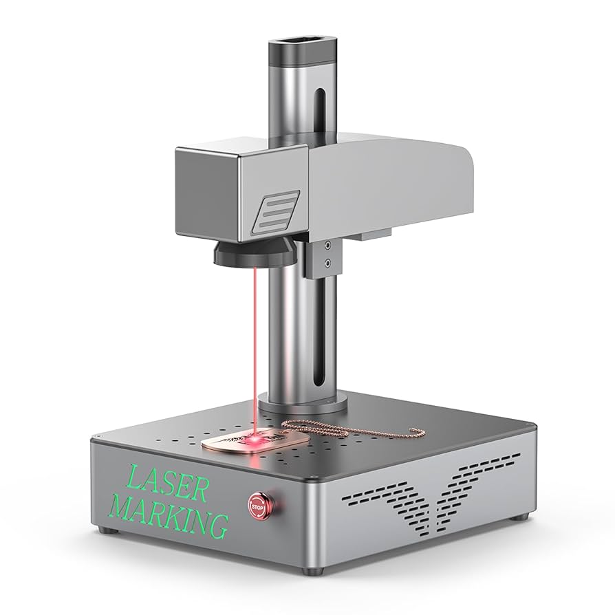 Amazon.com: Mr.Carve S4-20W Fiber Laser Marking Machine for